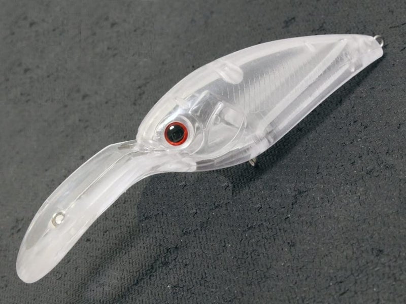 wLure 10 Blank Unpainted Minnow Crankbait Topwater Lipless Jerkbait Fishing Lures (UPC914P10) - Image 2